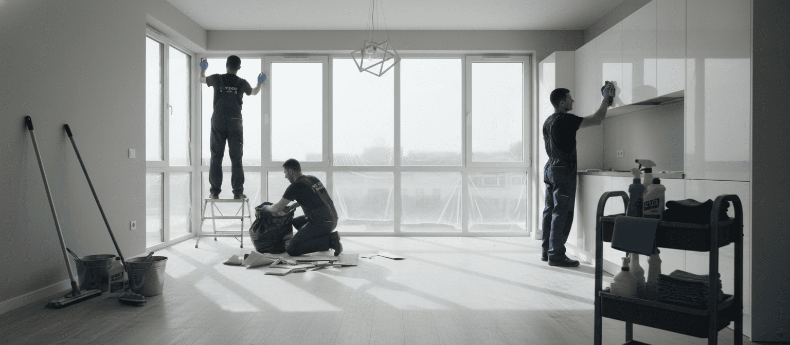 Уборка после ремонта