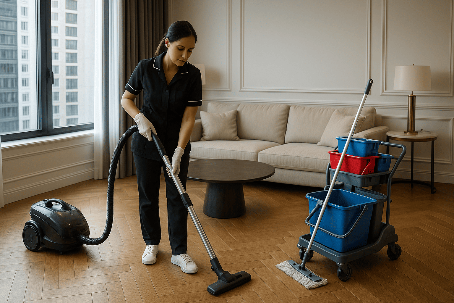 Поддерживающая уборка квартиры